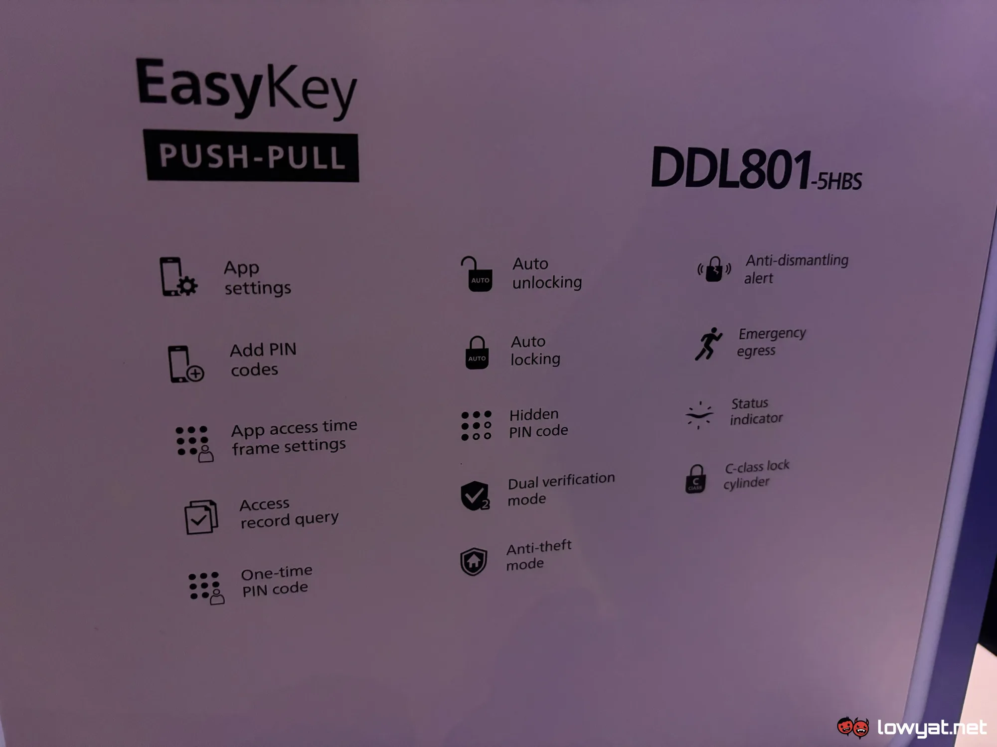 Philips Palm Recognition Smart Lock
