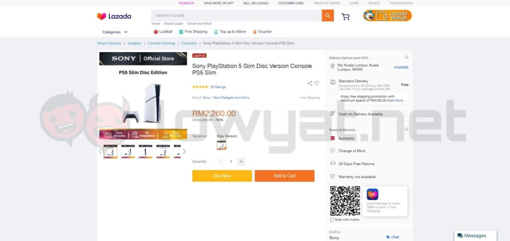 Sony PlayStation Merdeka 2024 promotion