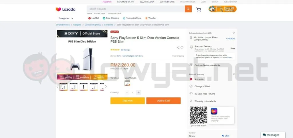 Sony PlayStation Merdeka 2024 promotion
