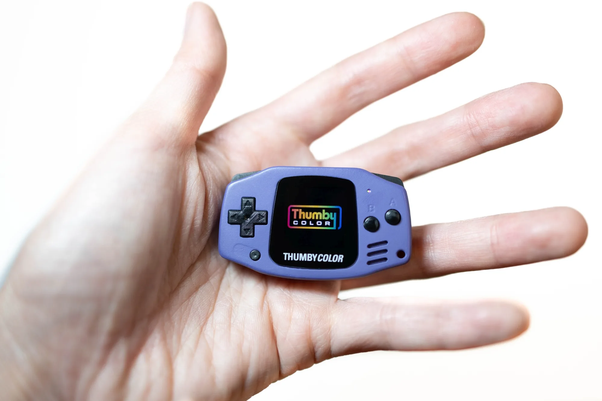 The Thumby Color Is An Impossibly Tiny Game Boy Advance On