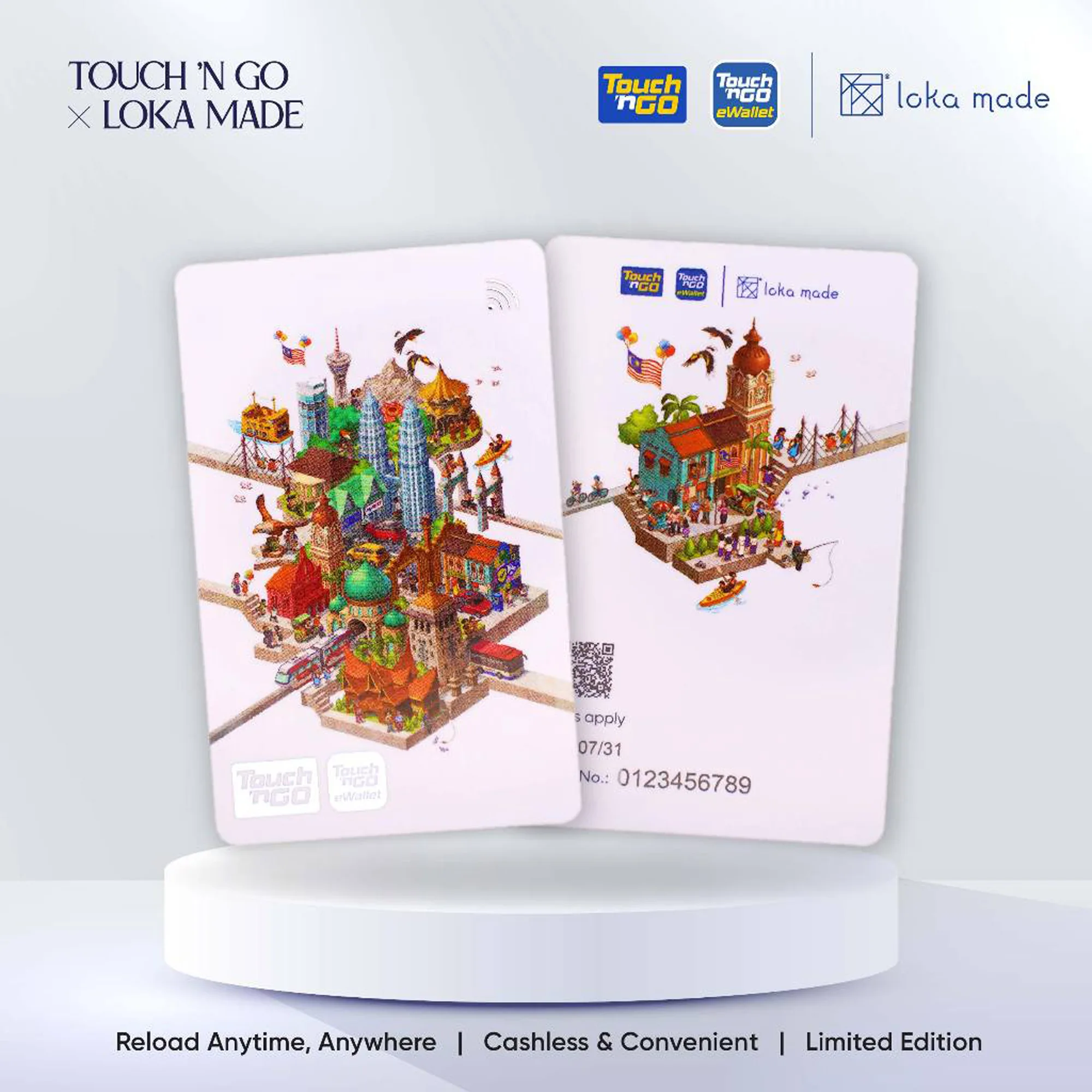 TnG Loka Made Merdeka card tote bag