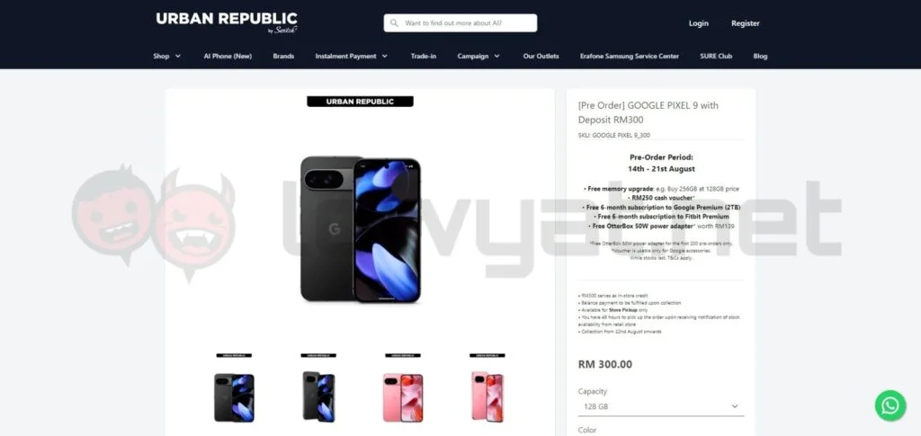 Google Pixel 9 series pre-order Malaysia