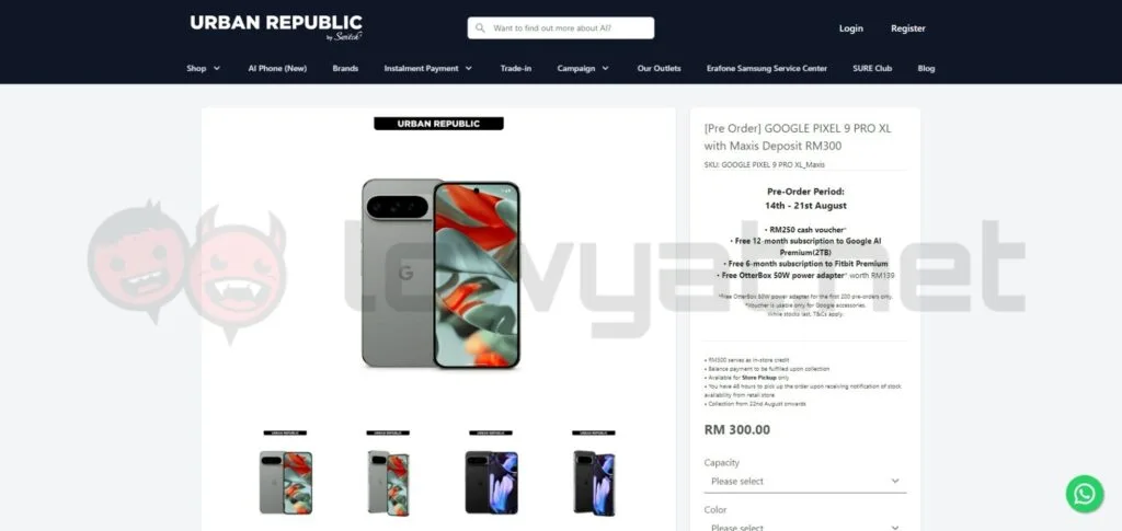 Google Pixel 9 series pre-order Malaysia