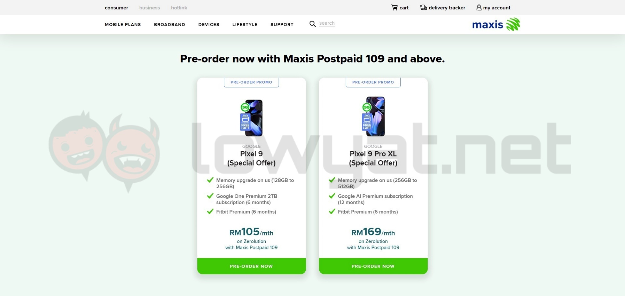 Google Pixel 9 series pre-order Malaysia