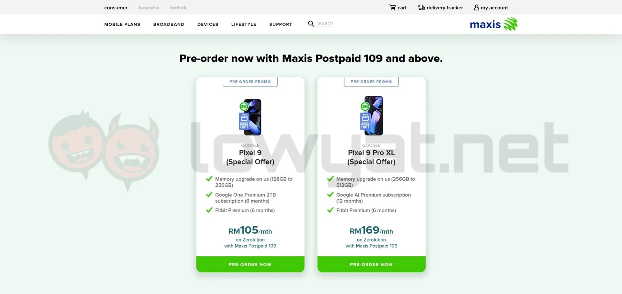Google Pixel 9 series pre-order Malaysia