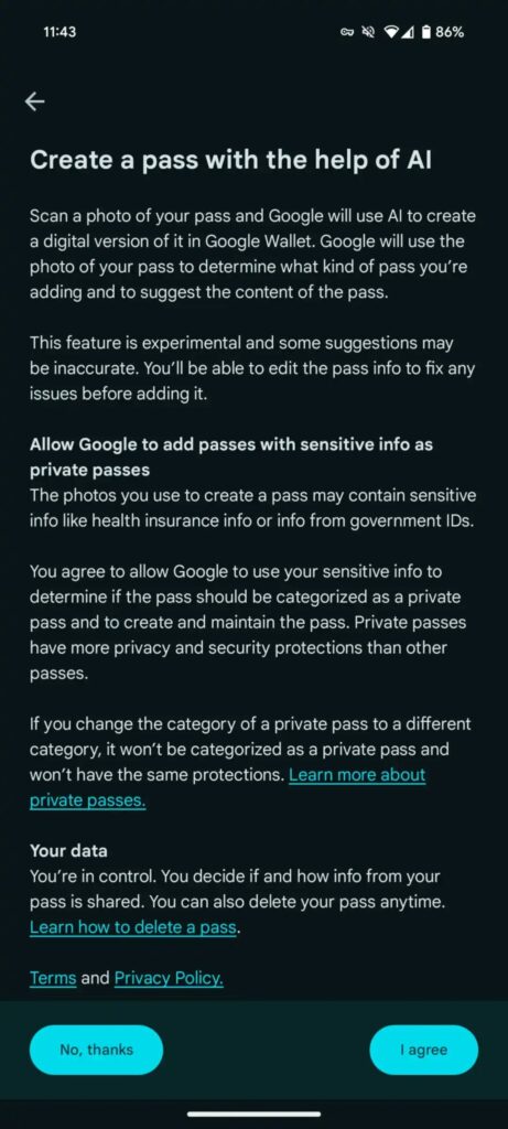 Google Wallet Everything Else