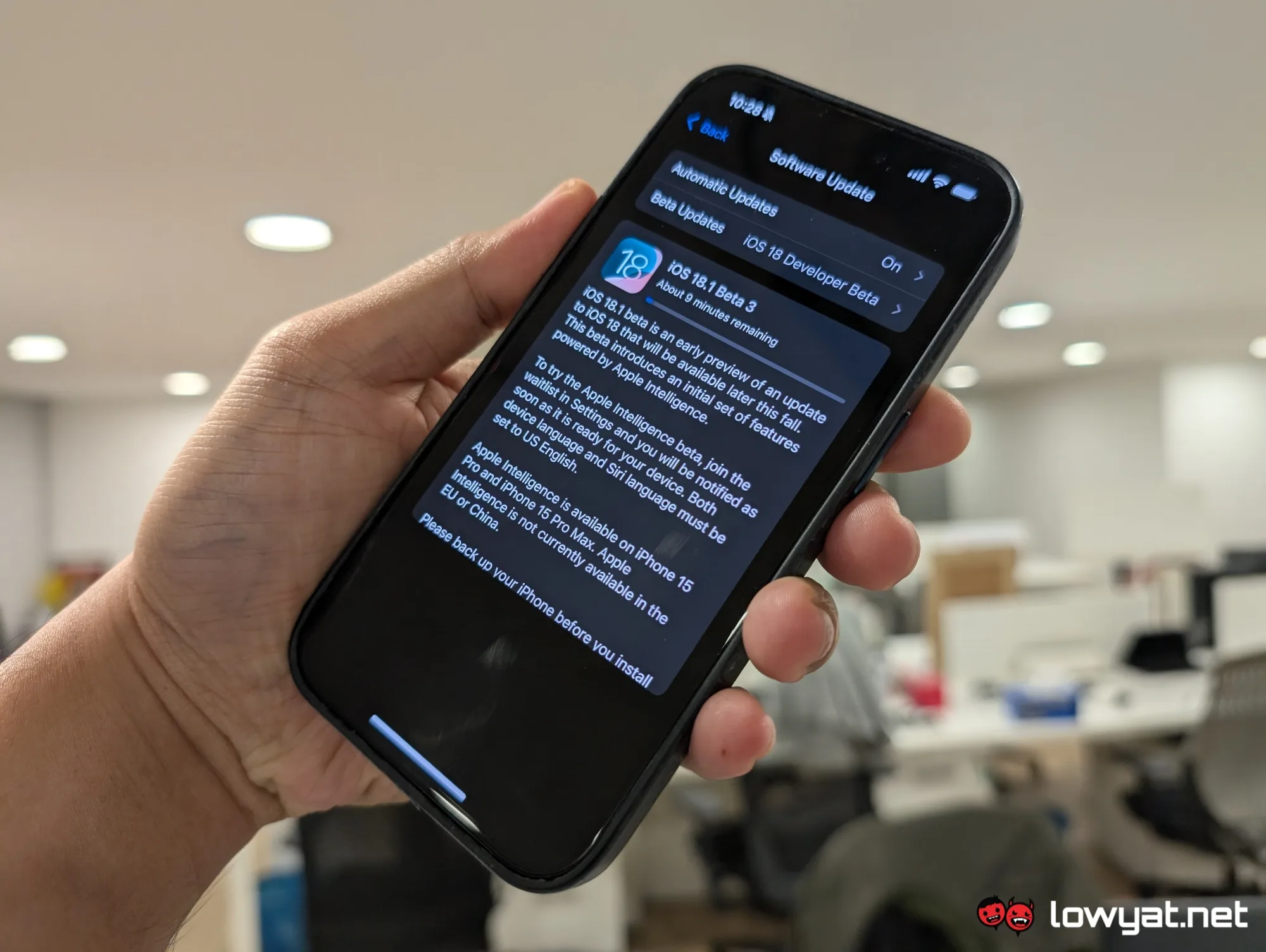 ios 18 beta look up clean up
