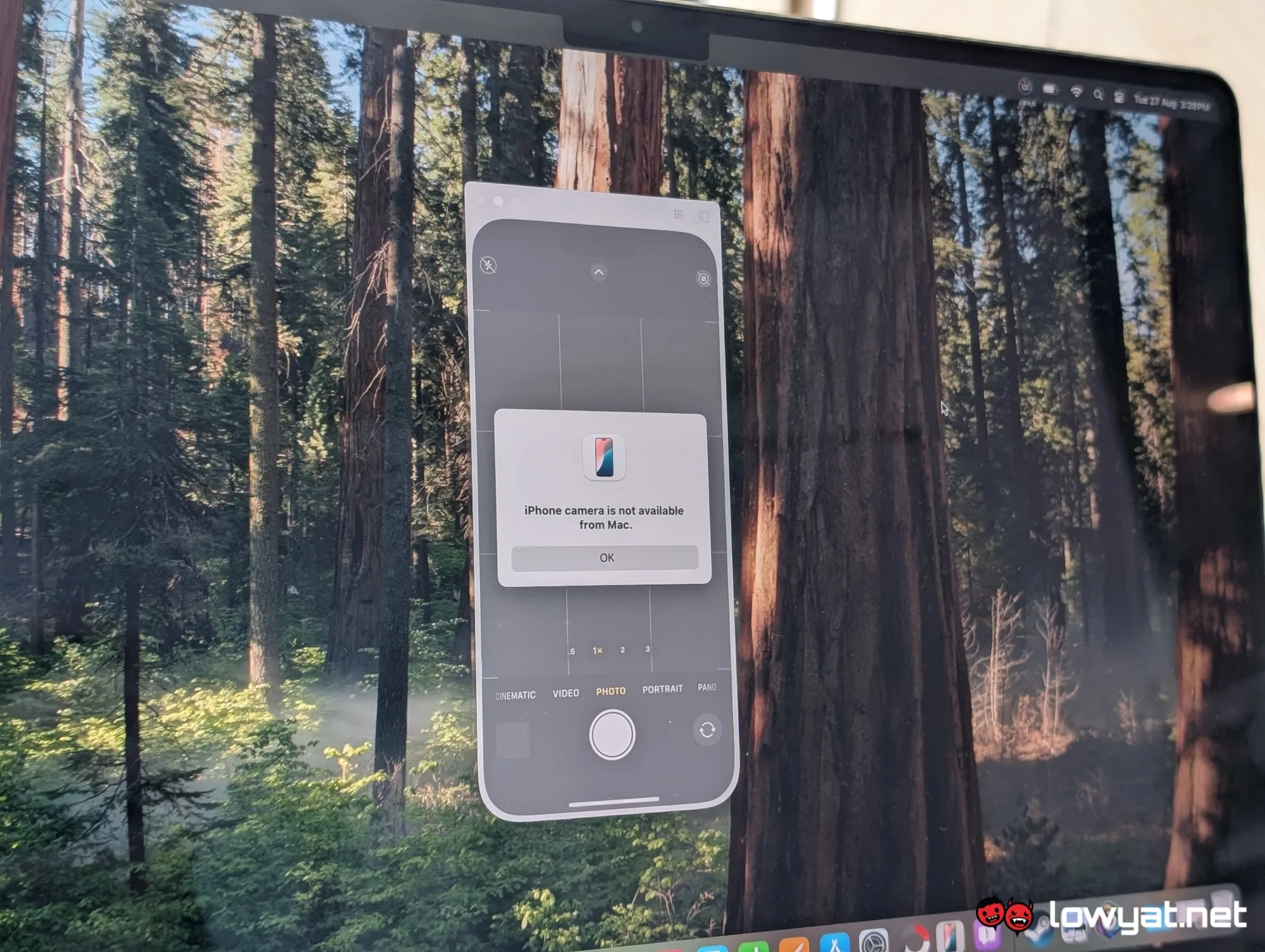 macOS Sequoia iPhone Mirroring feature