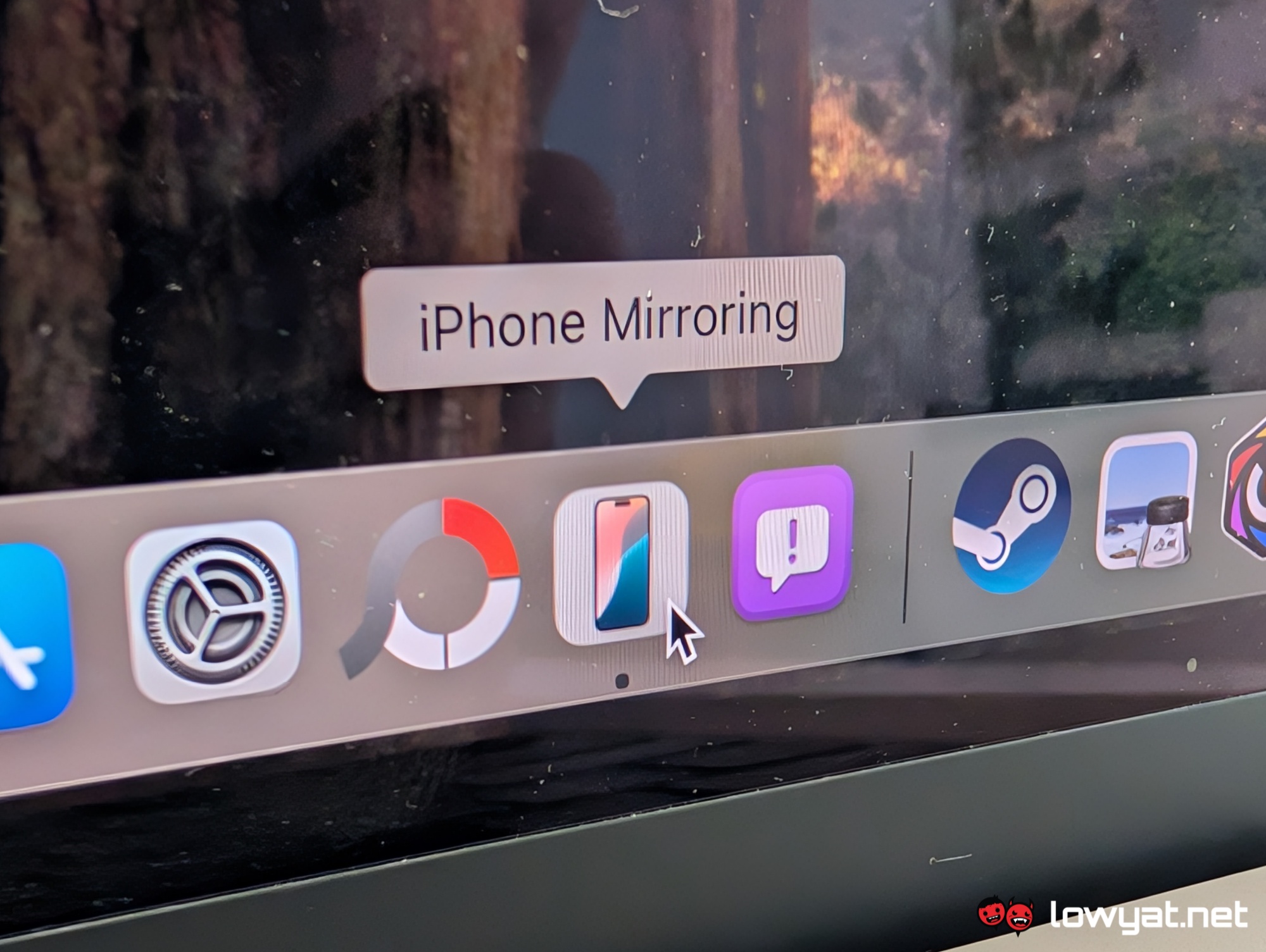 macOS Sequoia iPhone Mirroring feature