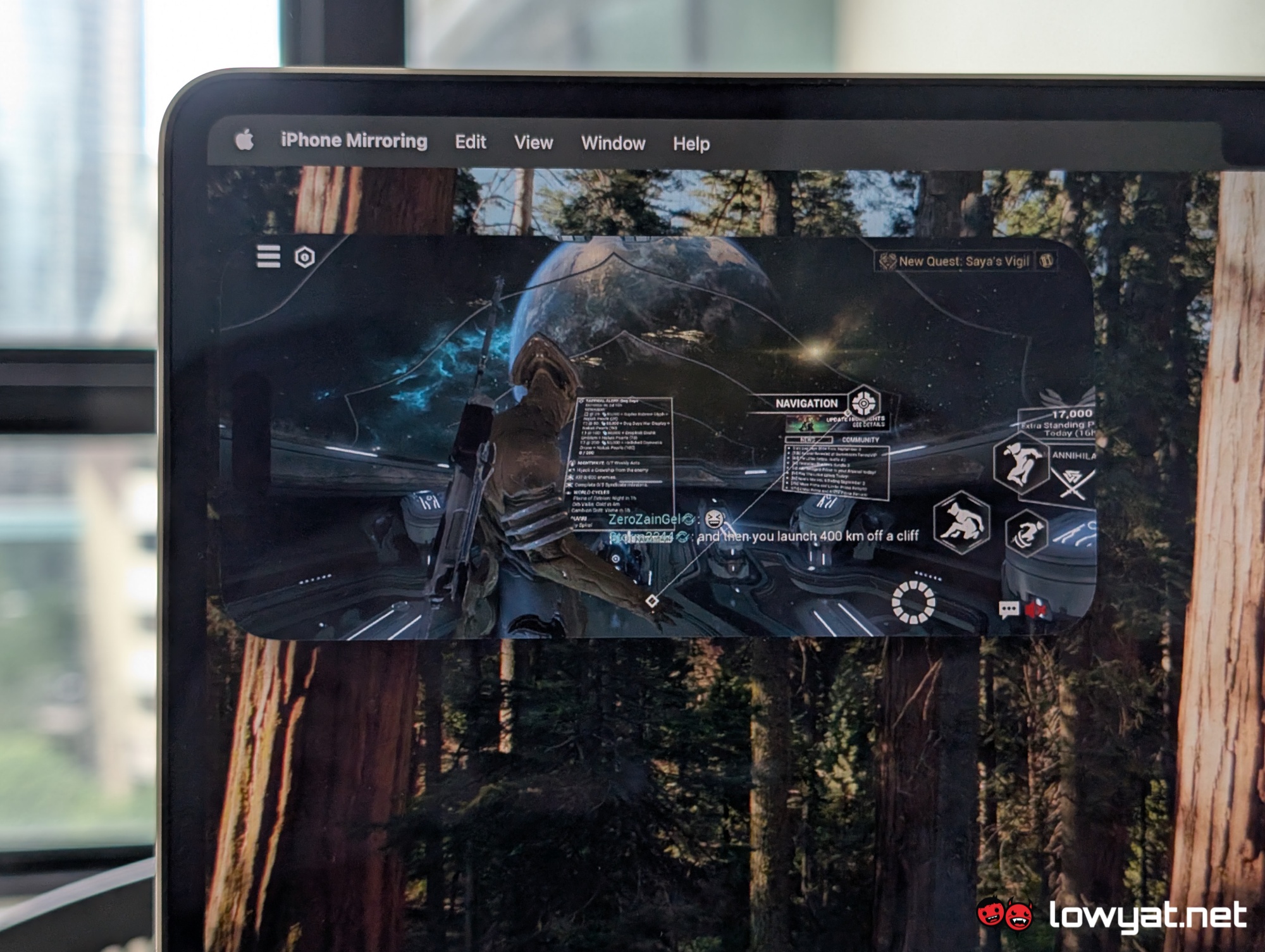 macOS Sequoia iPhone Mirroring feature
