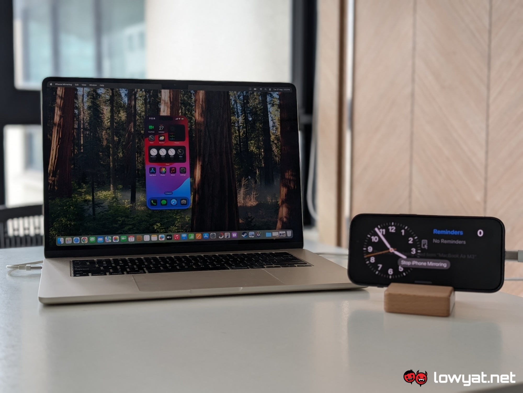 macOS Sequoia iPhone Mirroring feature
