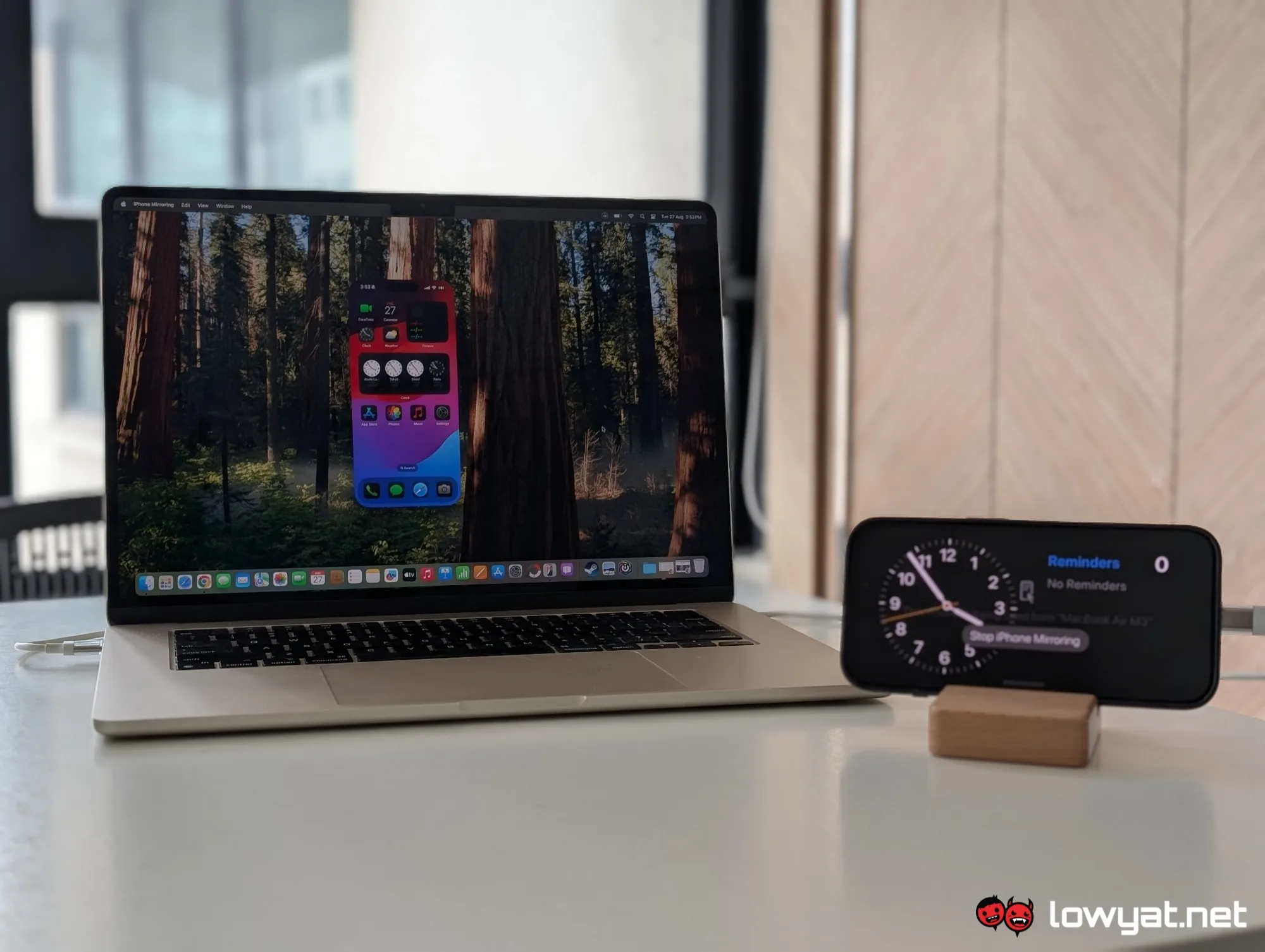 macOS Sequoia iPhone Mirroring feature