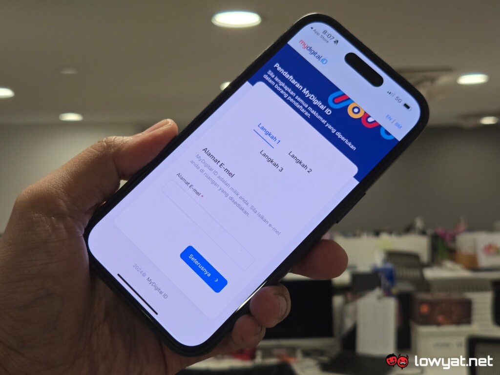 mydigital id online registration app