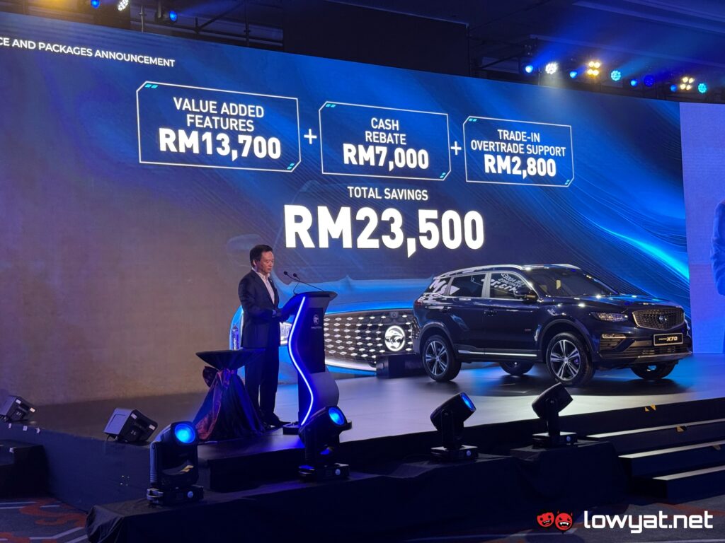 Proton X70 2025 launch