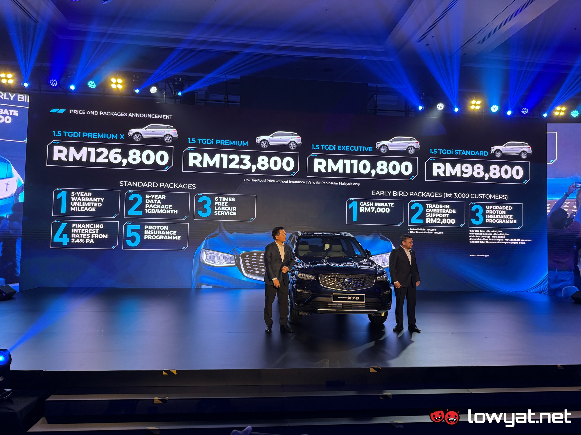 Proton X70 2025 launch