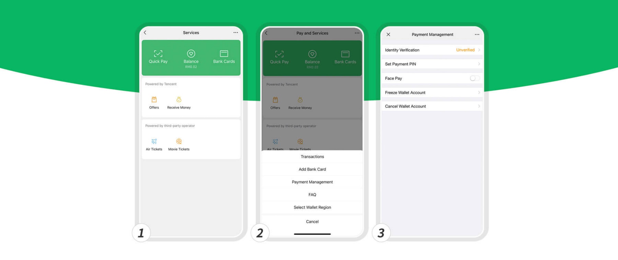 wechat pay discontinue msia september 2024