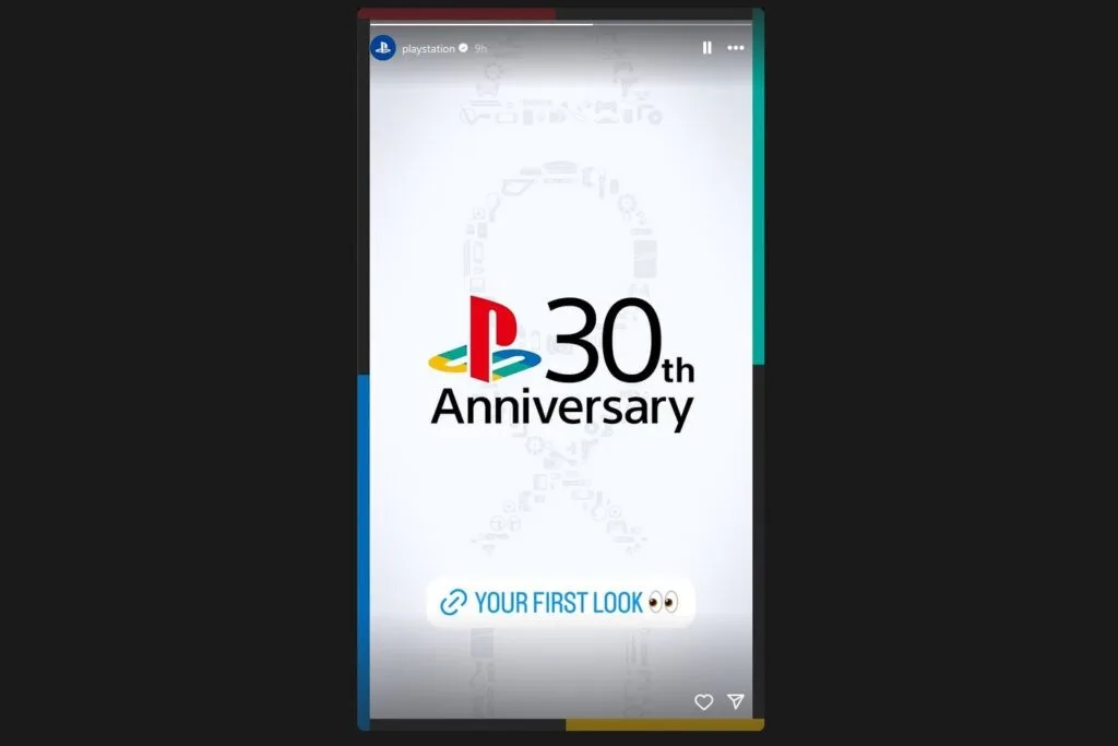 PS5 Pro teaser Instagram Story