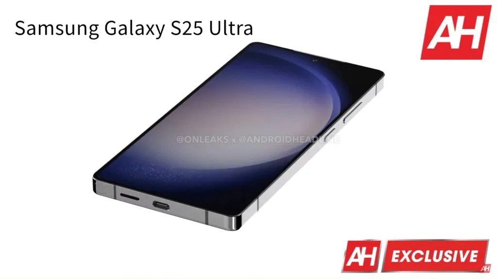 Samsung Galaxy S25 Ultra render