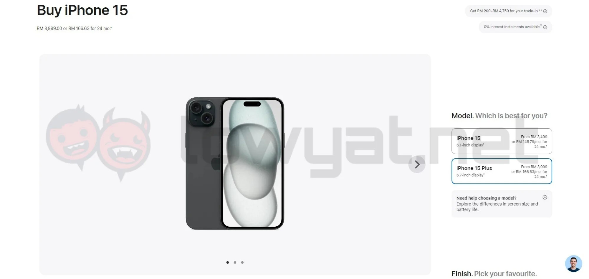 Apple knocks down iPhone 15 series prices