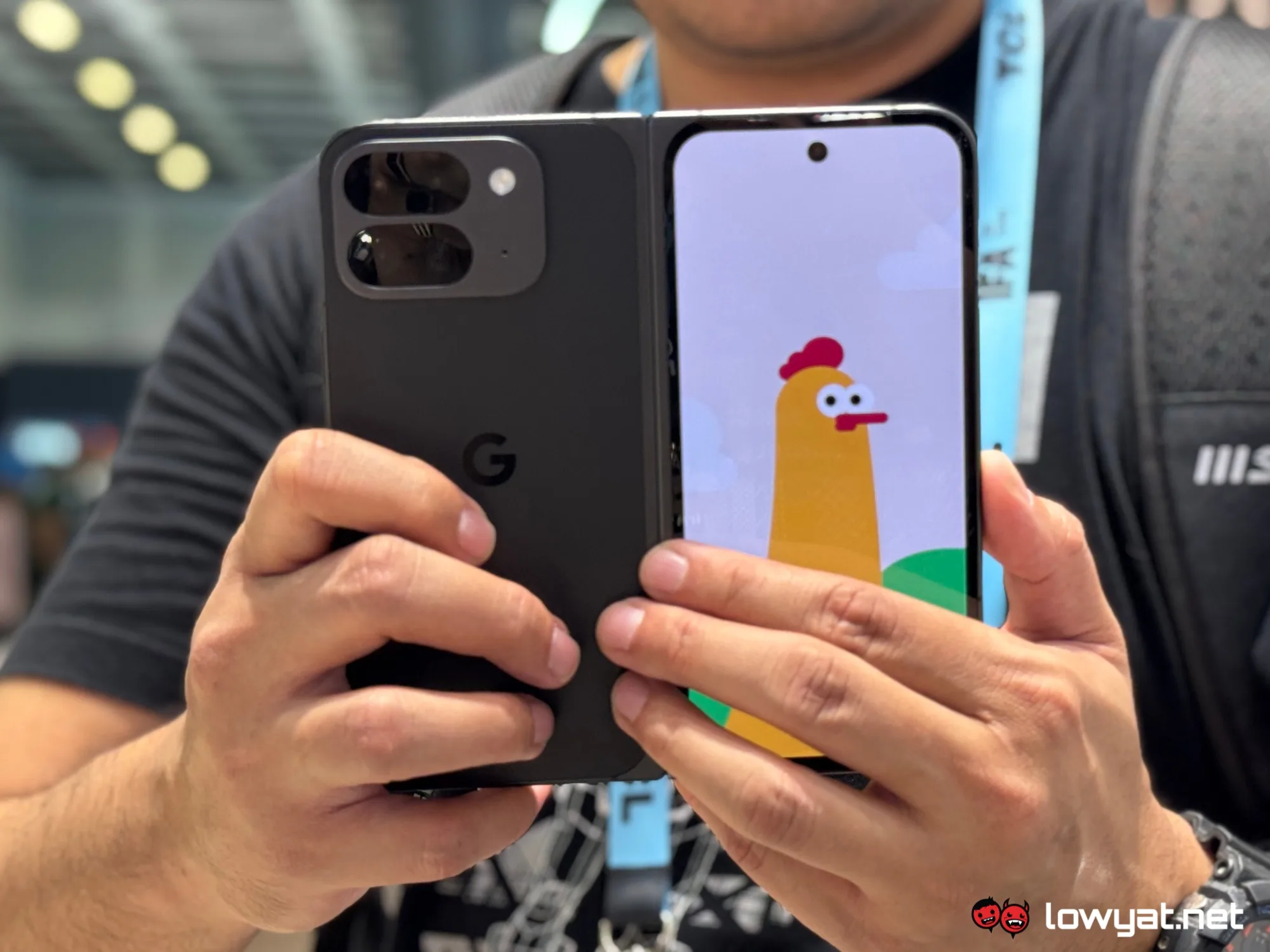 google pixel 9 pro fold hands on