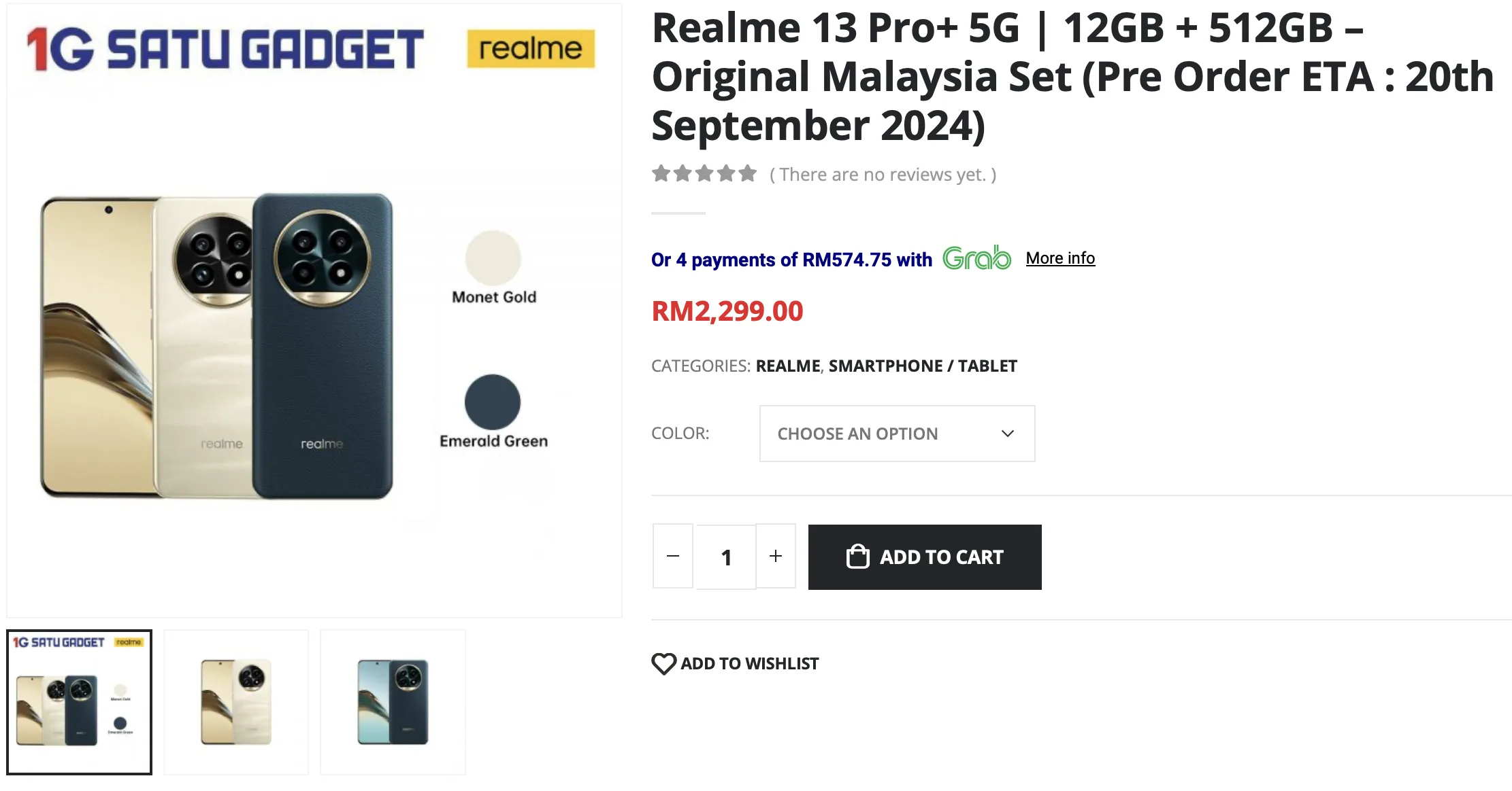 realme 13 Pro Plus Malaysia Price