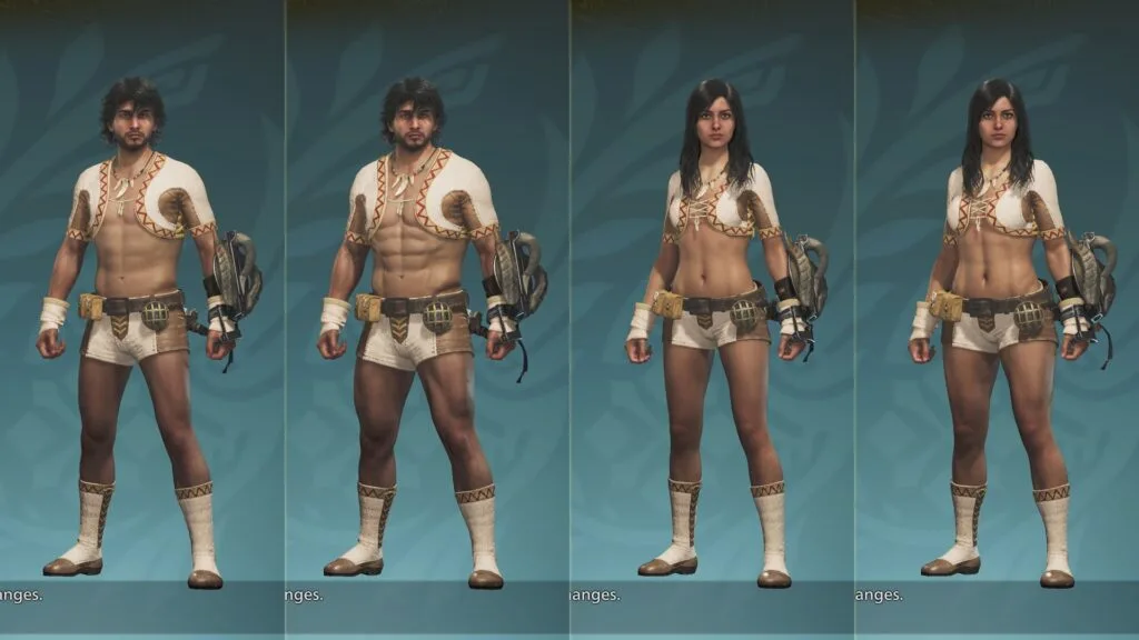 Monster Hunter Wilds beta character creator
