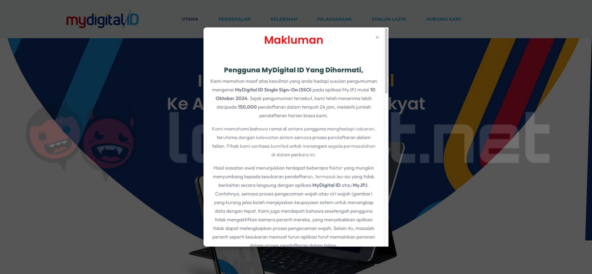 MyDigital ID apologises for registration difficulties