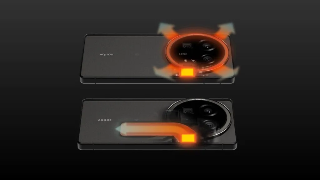 Sharp Aquos R9 Pro cooling