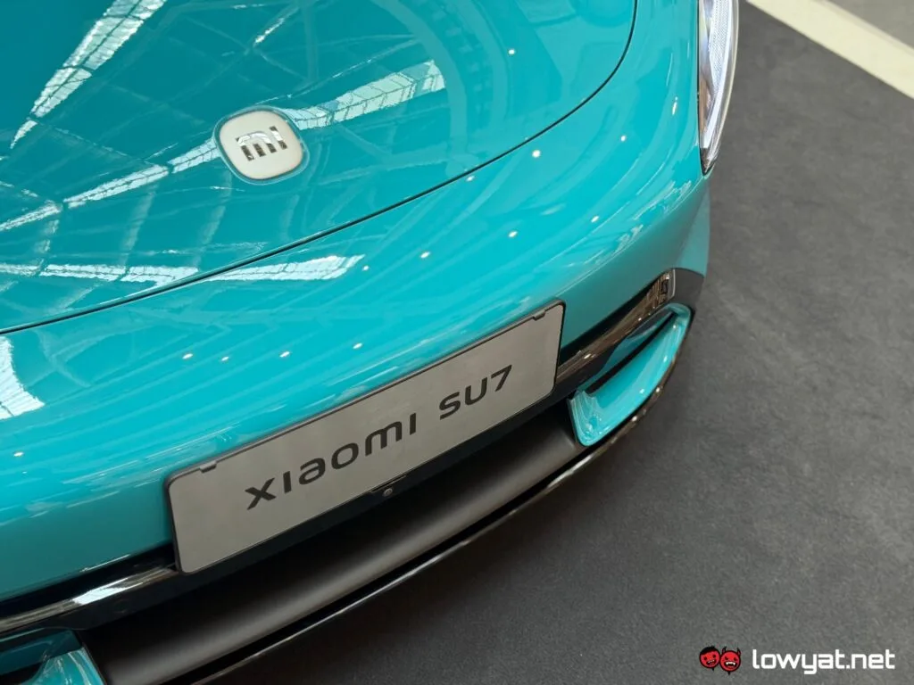 xiaomi su7 on display suria klcc