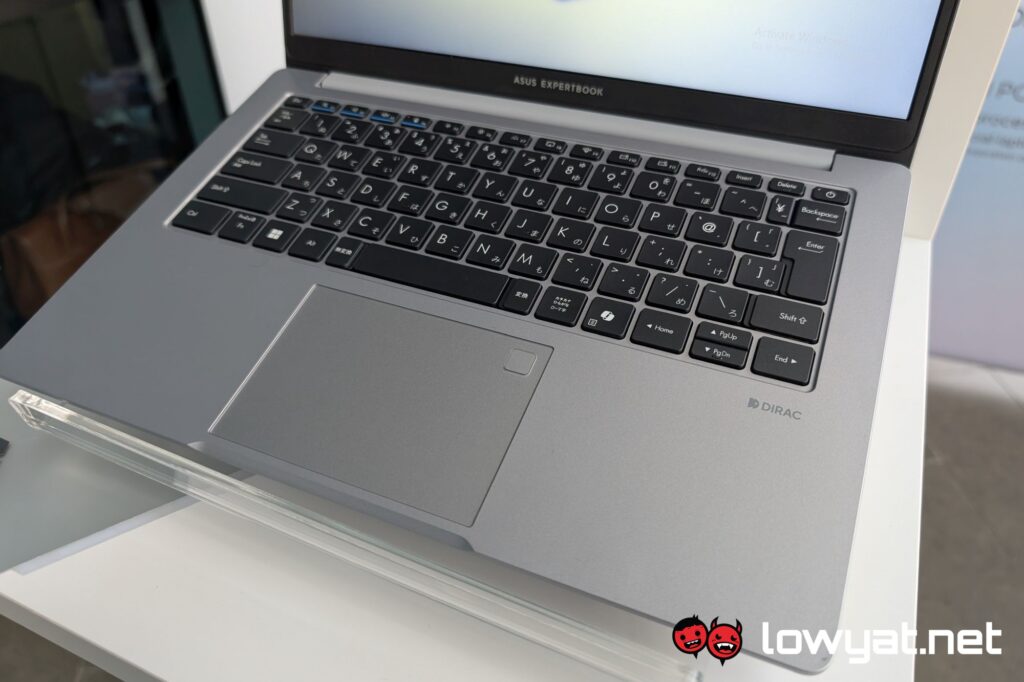 ASUS Expertbook P1 fingerprint