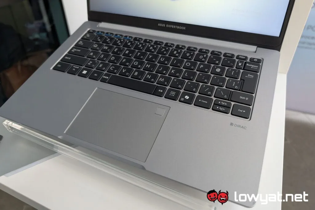 ASUS Expertbook P1 fingerprint