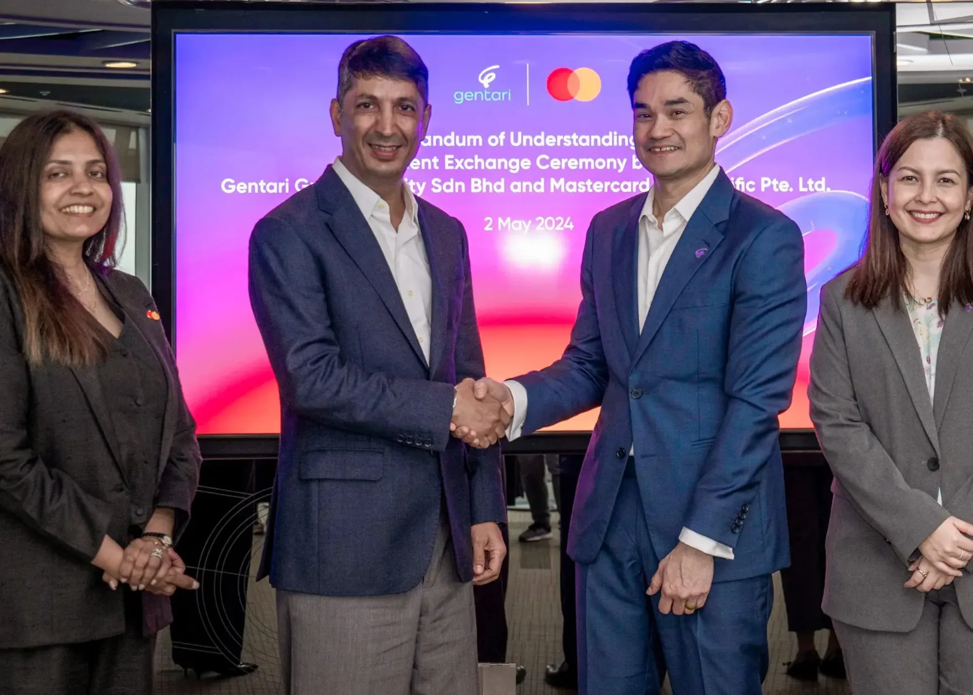 Gentari and mastercard announce partnership