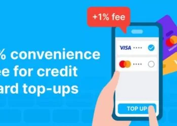 Setel convenience fee credit card