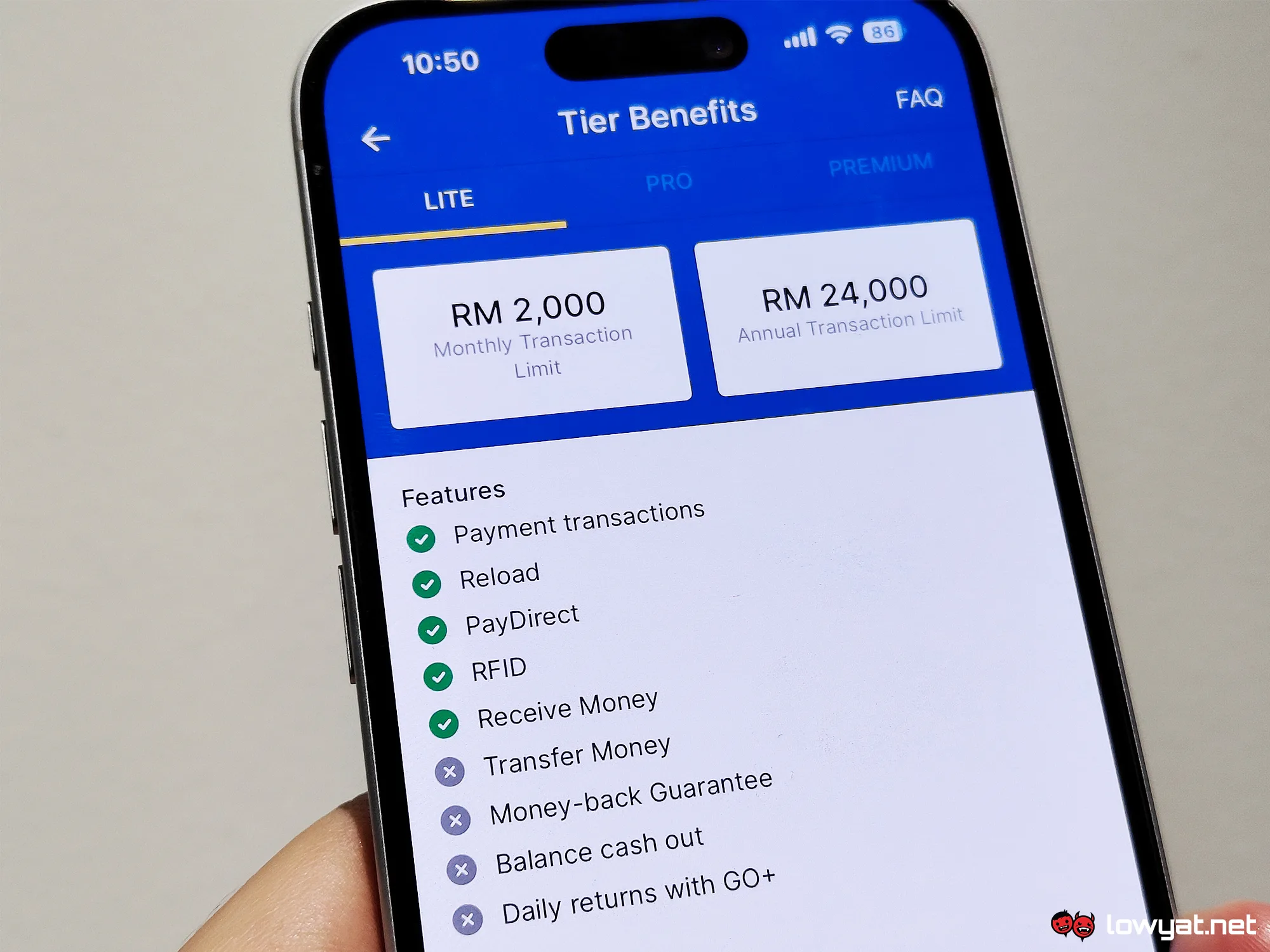 TnG eWallet eKYC Tier