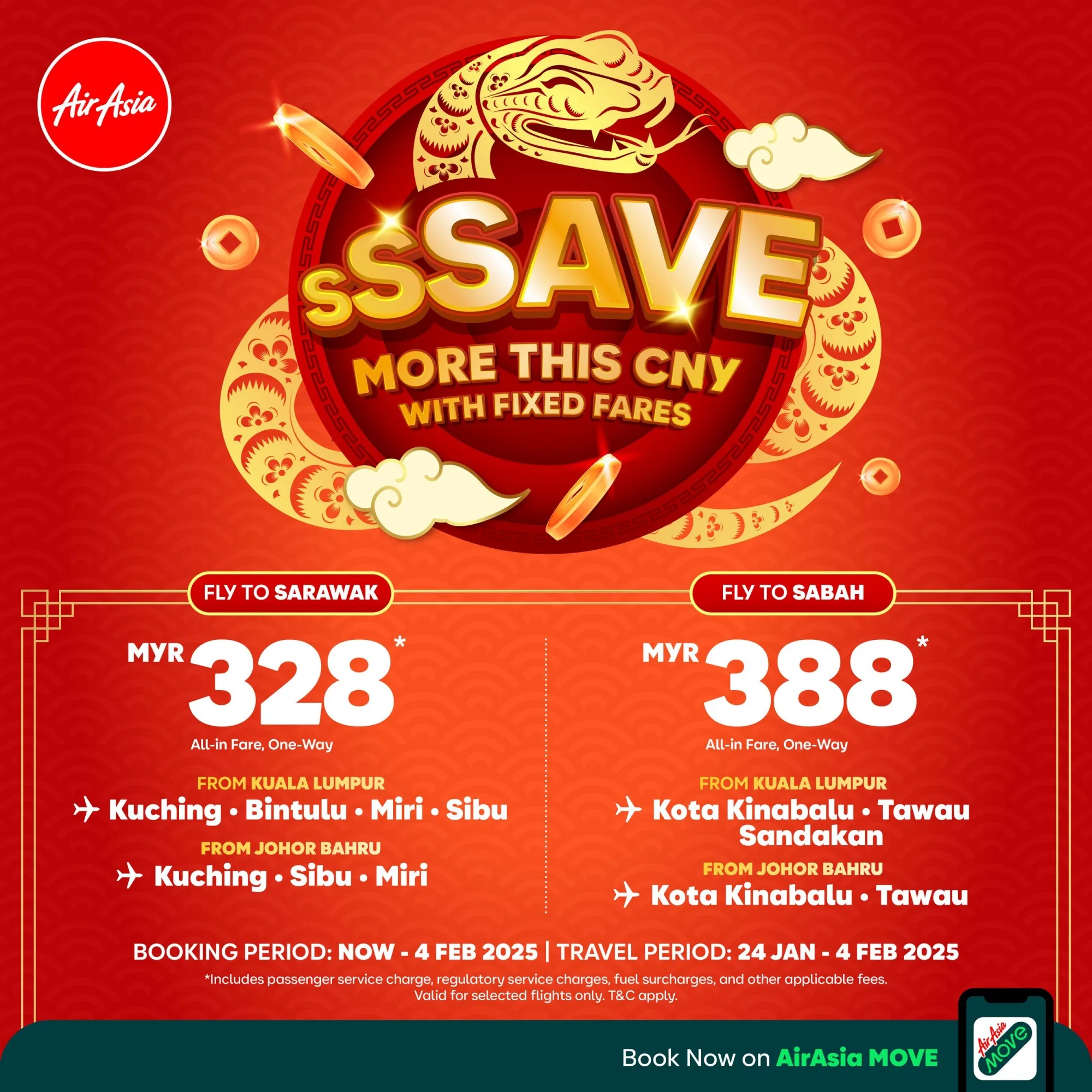 Airasia CNY 2025 promo