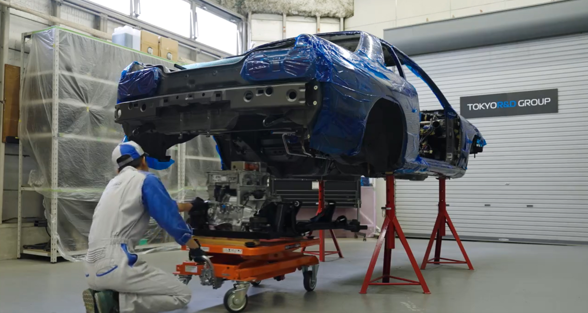 Nissan R32 Skyline GT-R EV conversion
