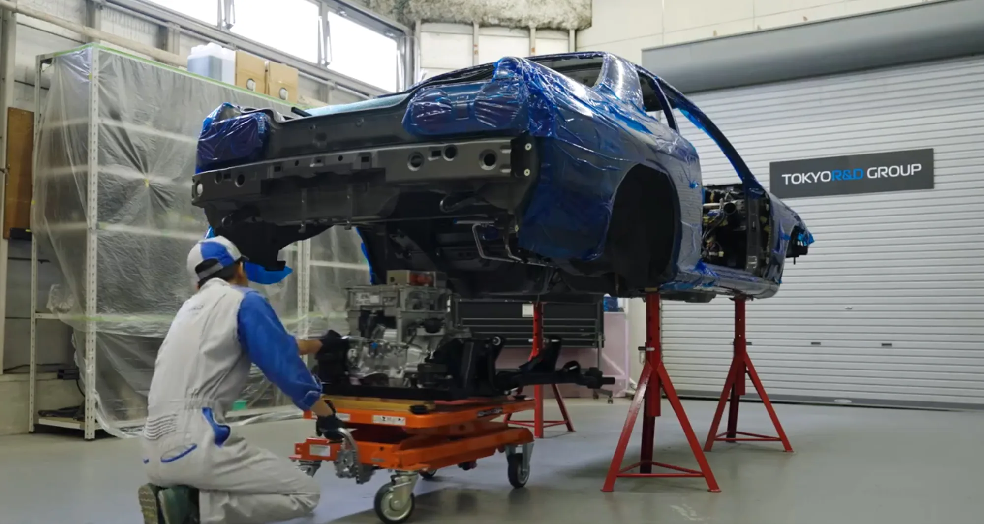 Nissan R32 Skyline GT-R EV conversion