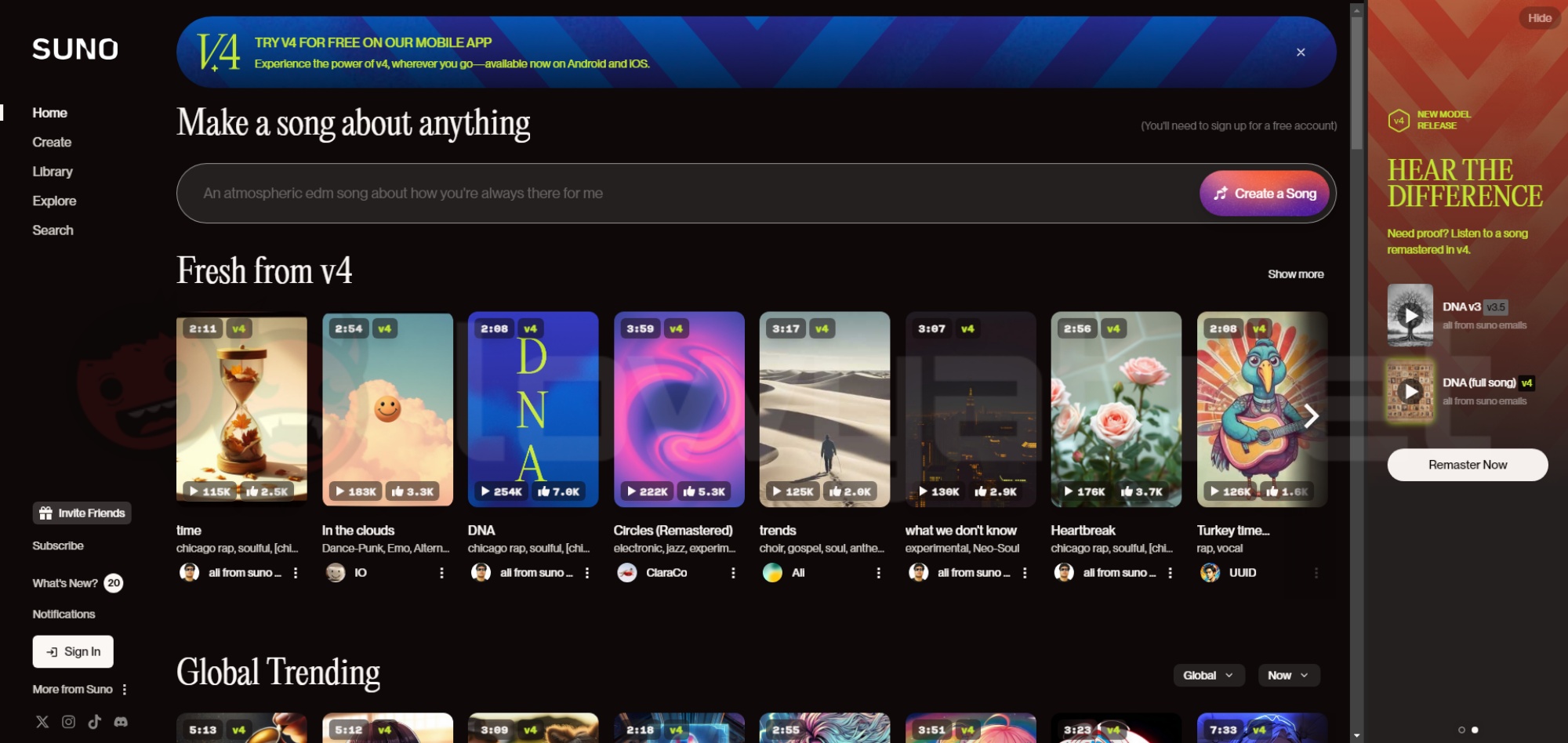 Suno launches Android app
