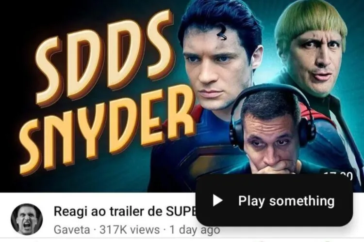 YouTube Play something