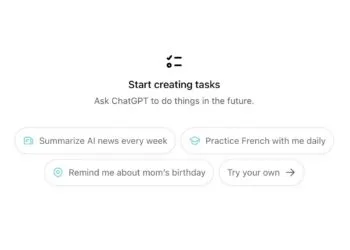ChatGPT Tasks