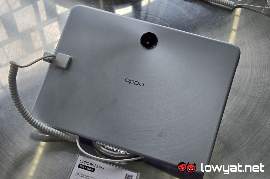 OPPO Pad 3 Matte Display Edition back