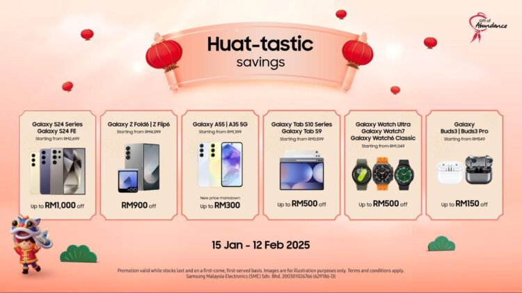 Samsung Huat-tastic deals