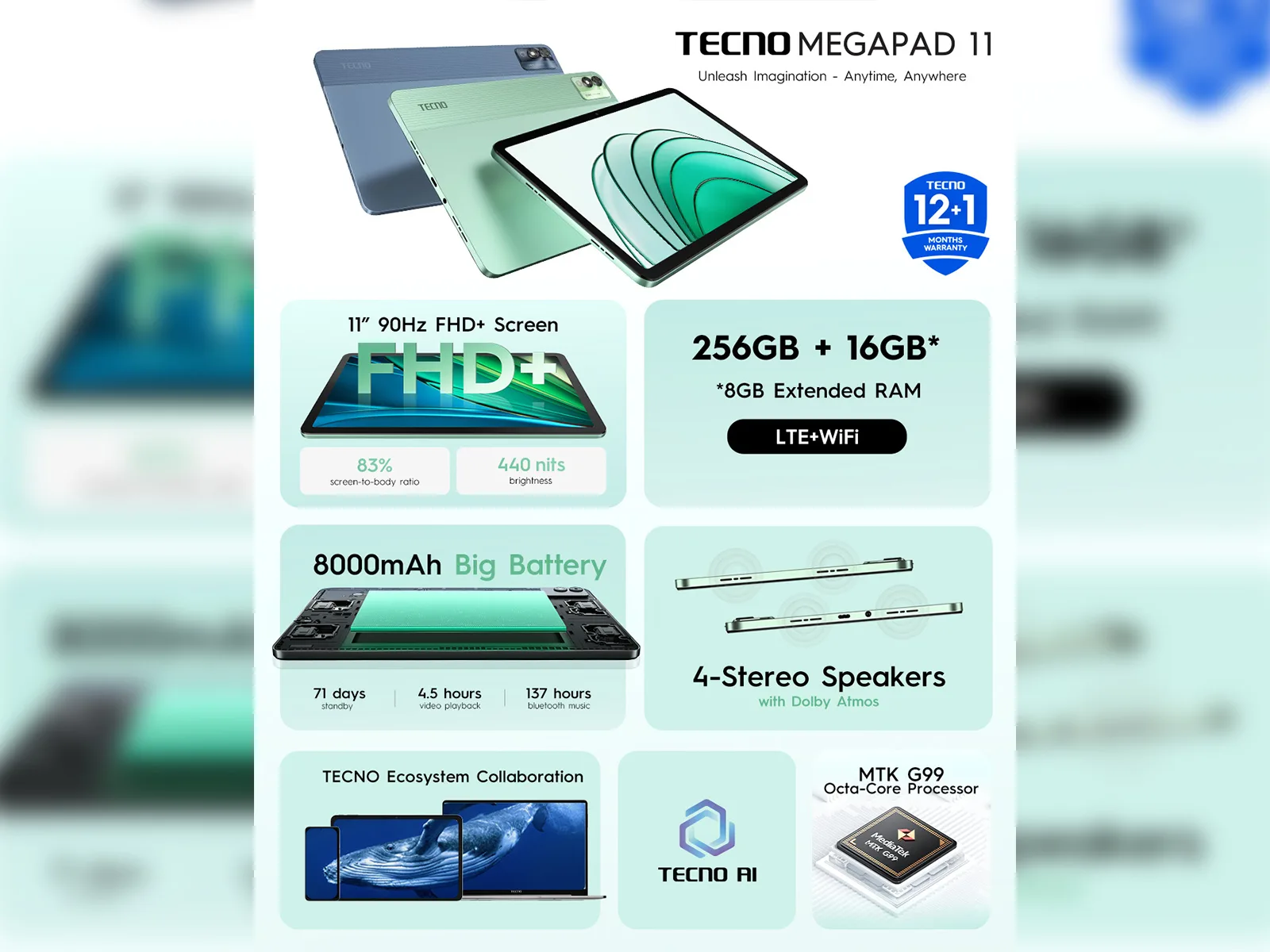 Tecno Megapad 11