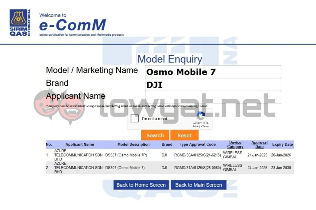DJI Osmo Mobile 7 SIRIM
