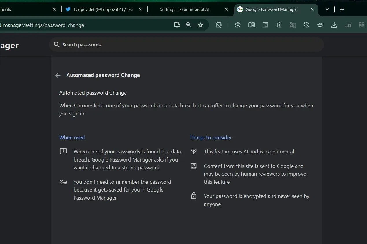 Google Chrome May Use AI To Detect, Replace Compromised Passwords ...