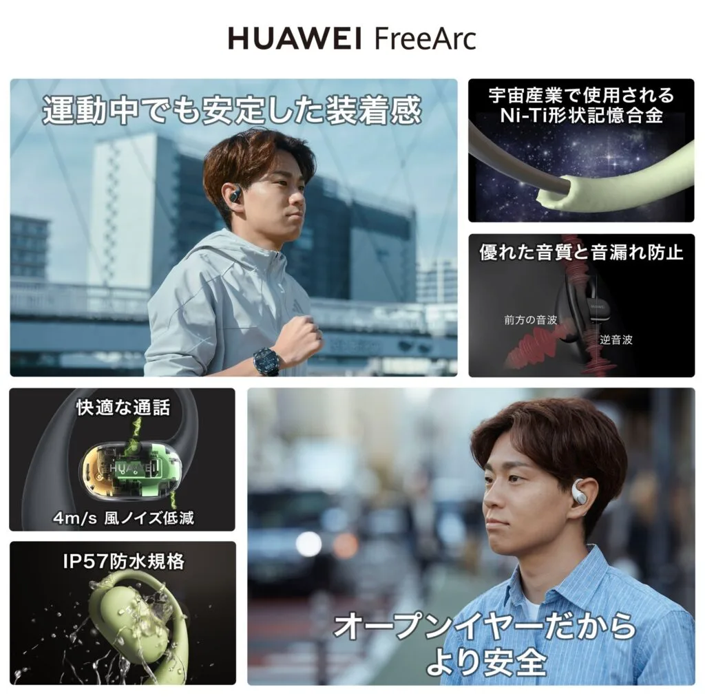 Huawei FreeArc TWS features