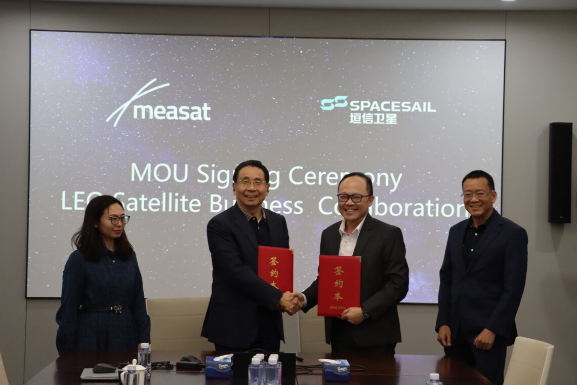 MEASAT SPACESAIL LOW EARTH ORBIT SATELLITE