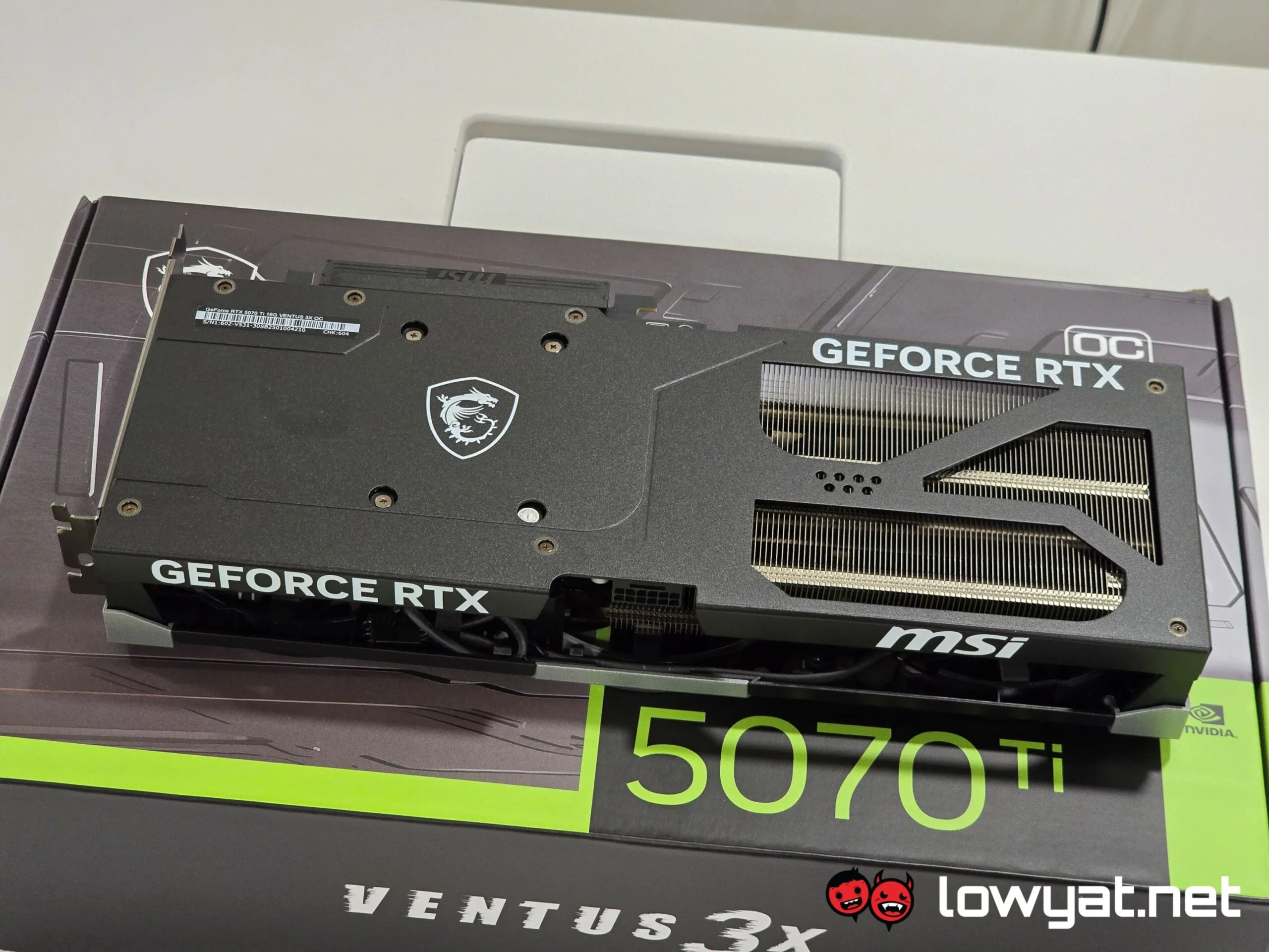 MSI Ventus 3X GeForce RTX 5070 Ti Review: This Card Does 4K