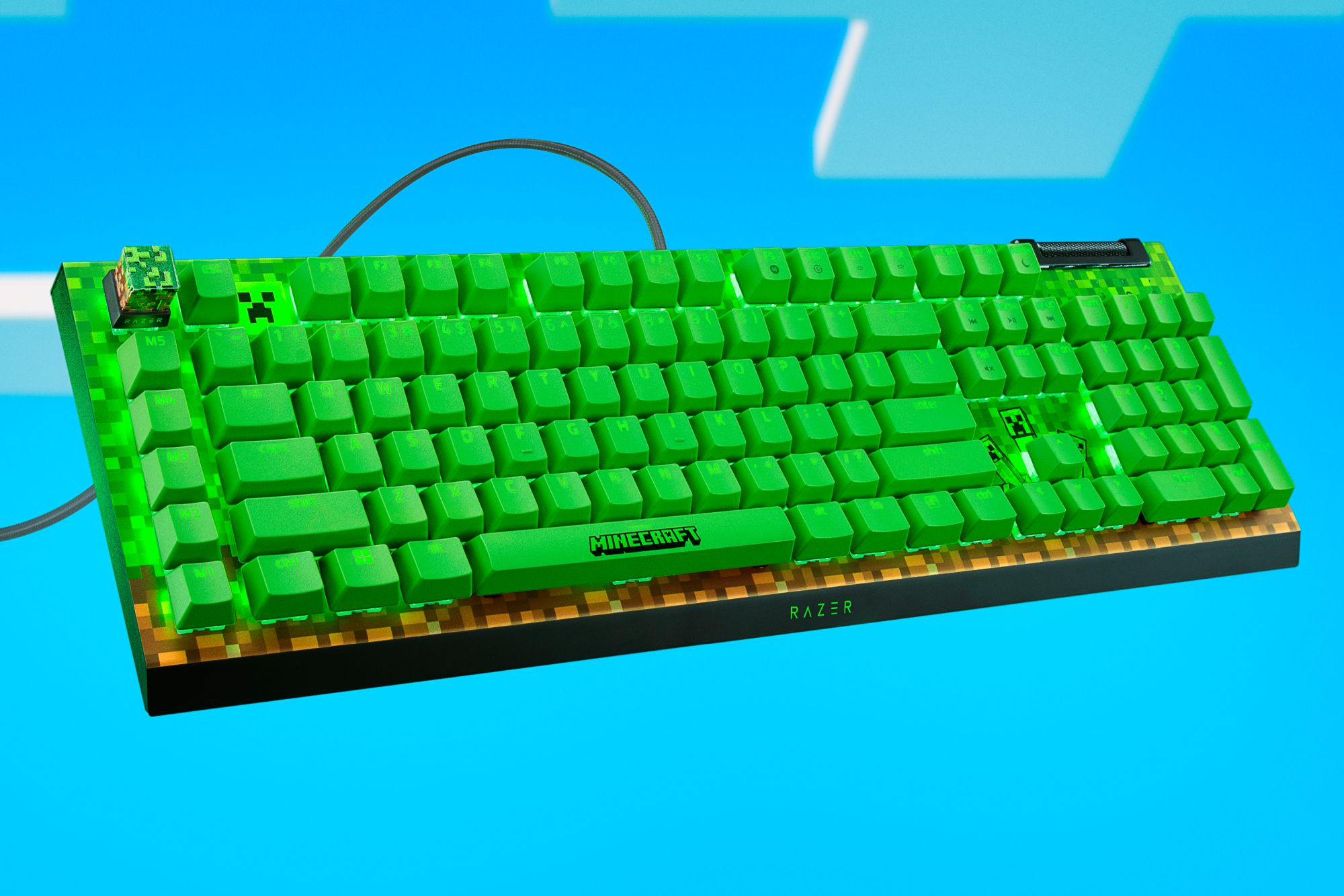 Minecraft Razor Keyboard Razer Announces Minecraft Edition Peripherals From RM279 - Lowyat.NET