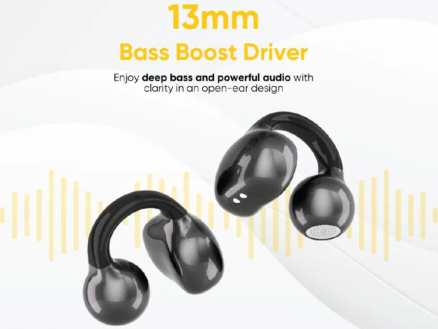 TechLife Clip-on Earbuds